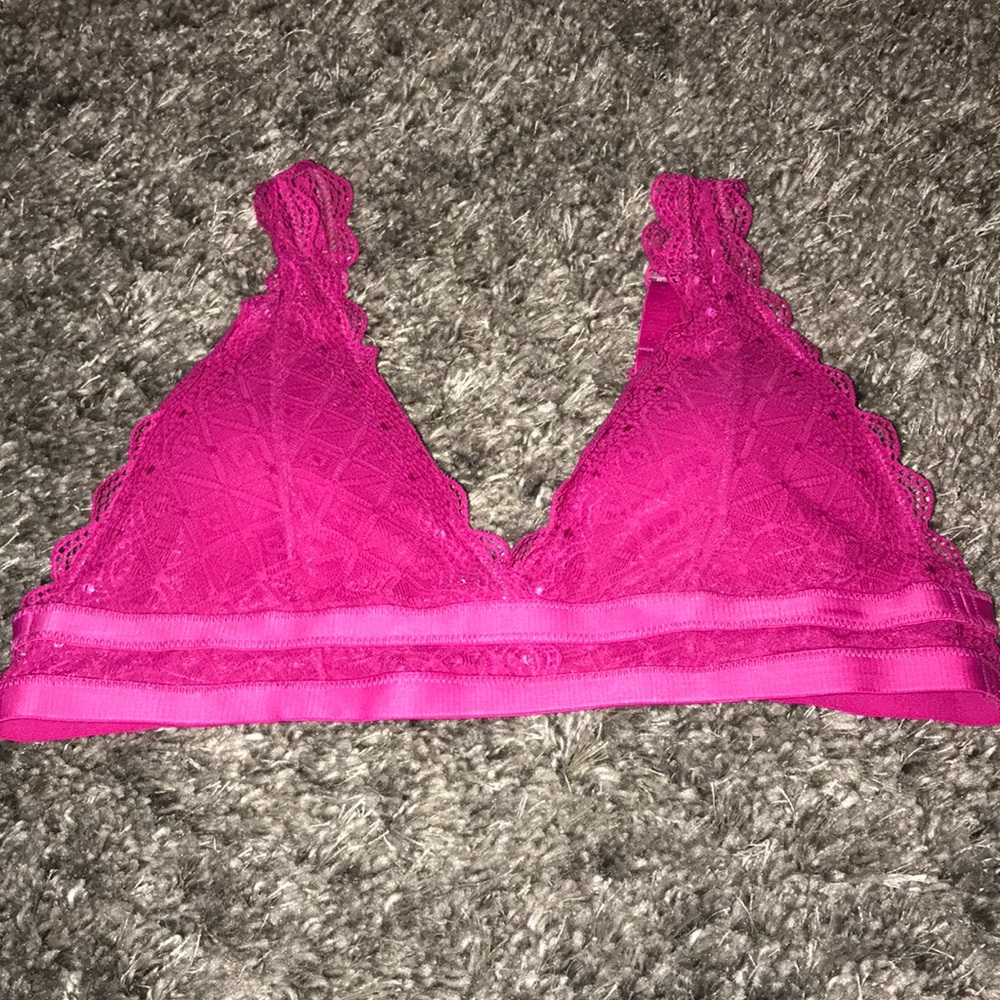 Pink bralette